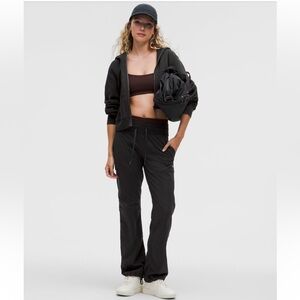 Lululemon dance studio wide leg pants. Mid rise, full length, short length